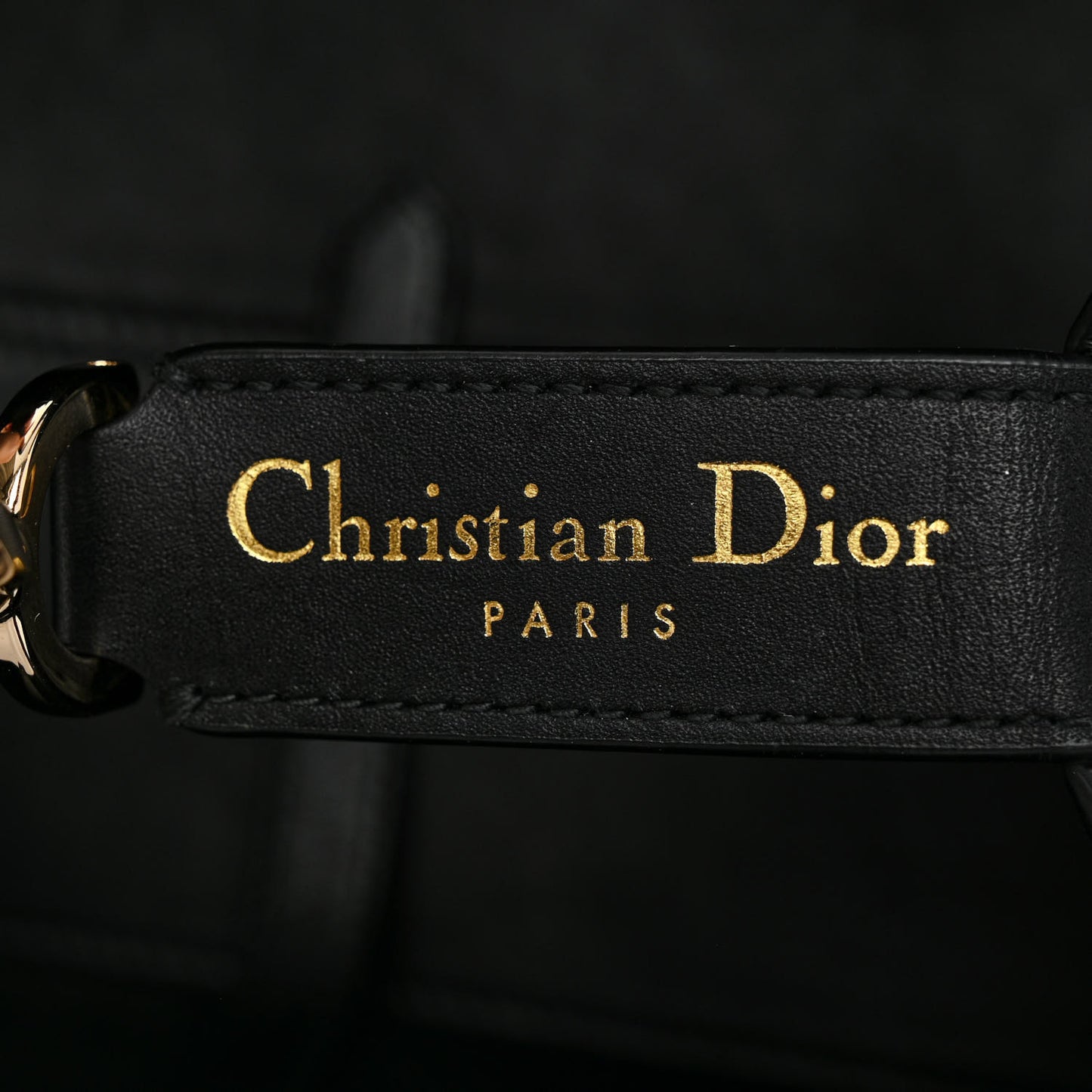 Calfskin Macrocannage Small Toujours Black