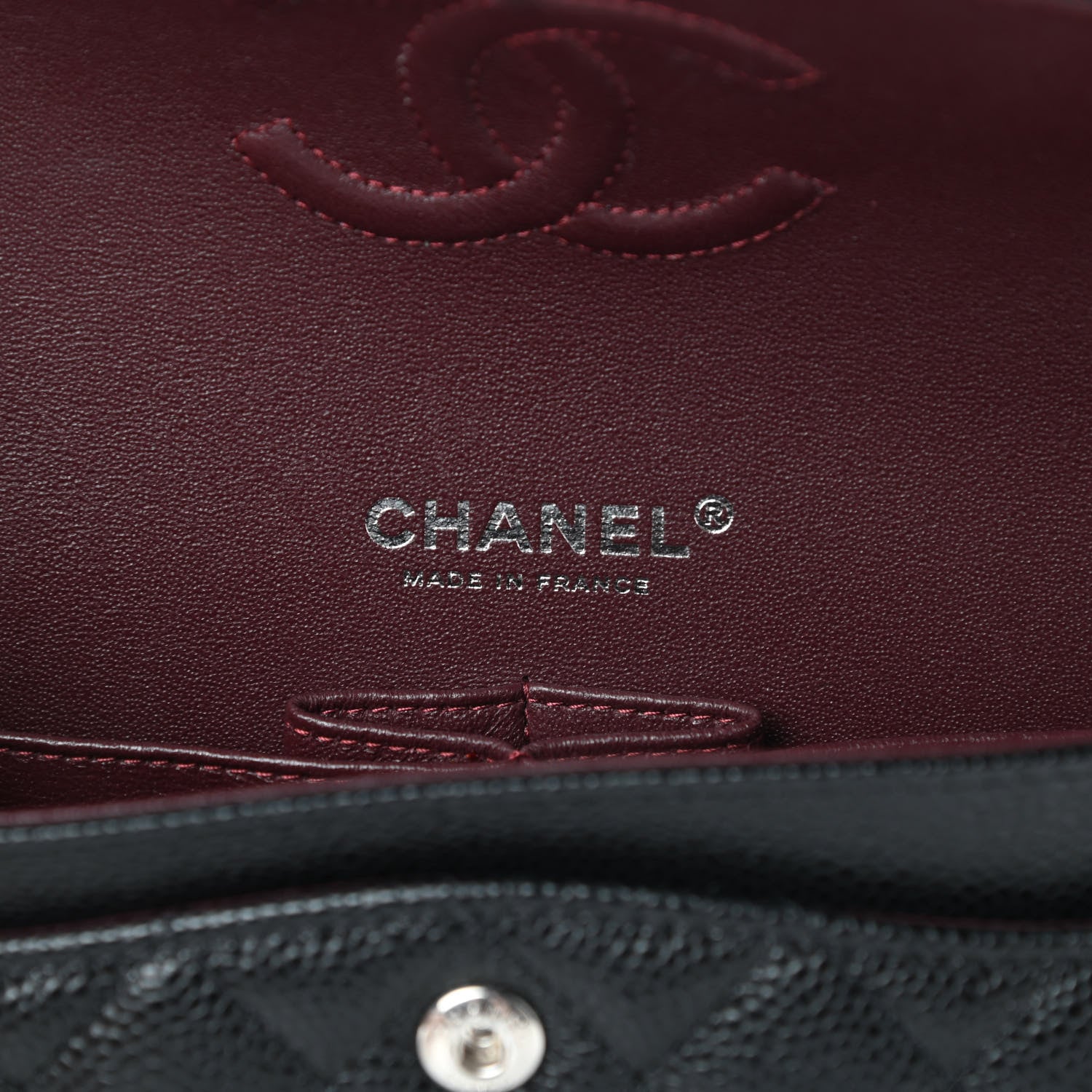 Chanel Caviar Quilted Small Double Flap Black 6 of 14