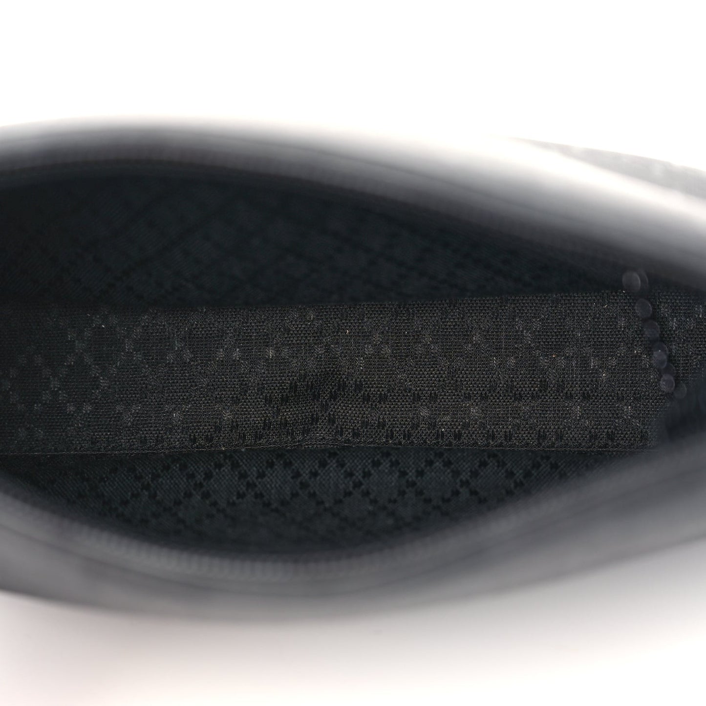 Nylon Monogram Shoulder Bag Black