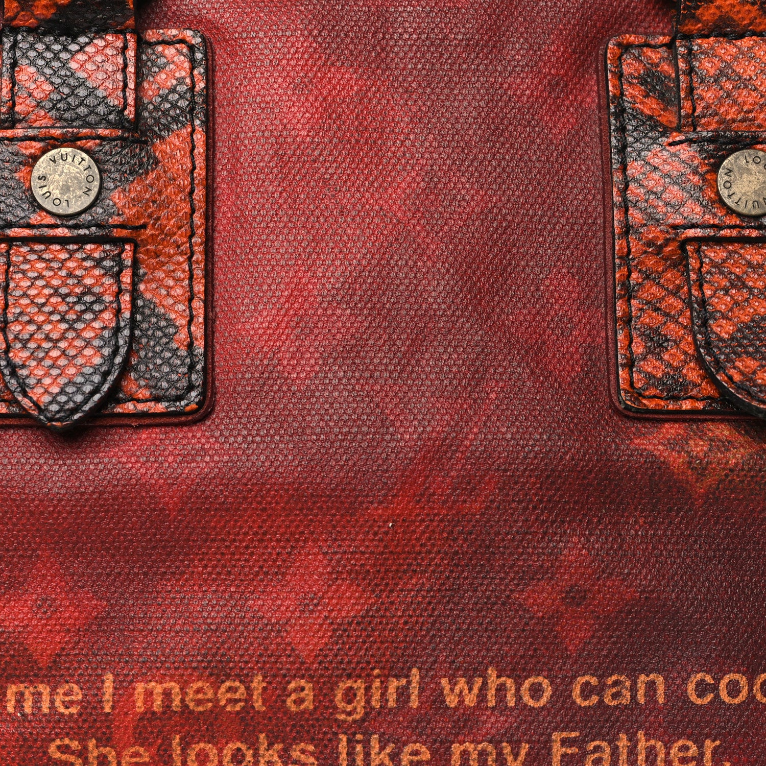 Louis Vuitton Richard Prince Mancrazy Jokes Bag 8 of 13