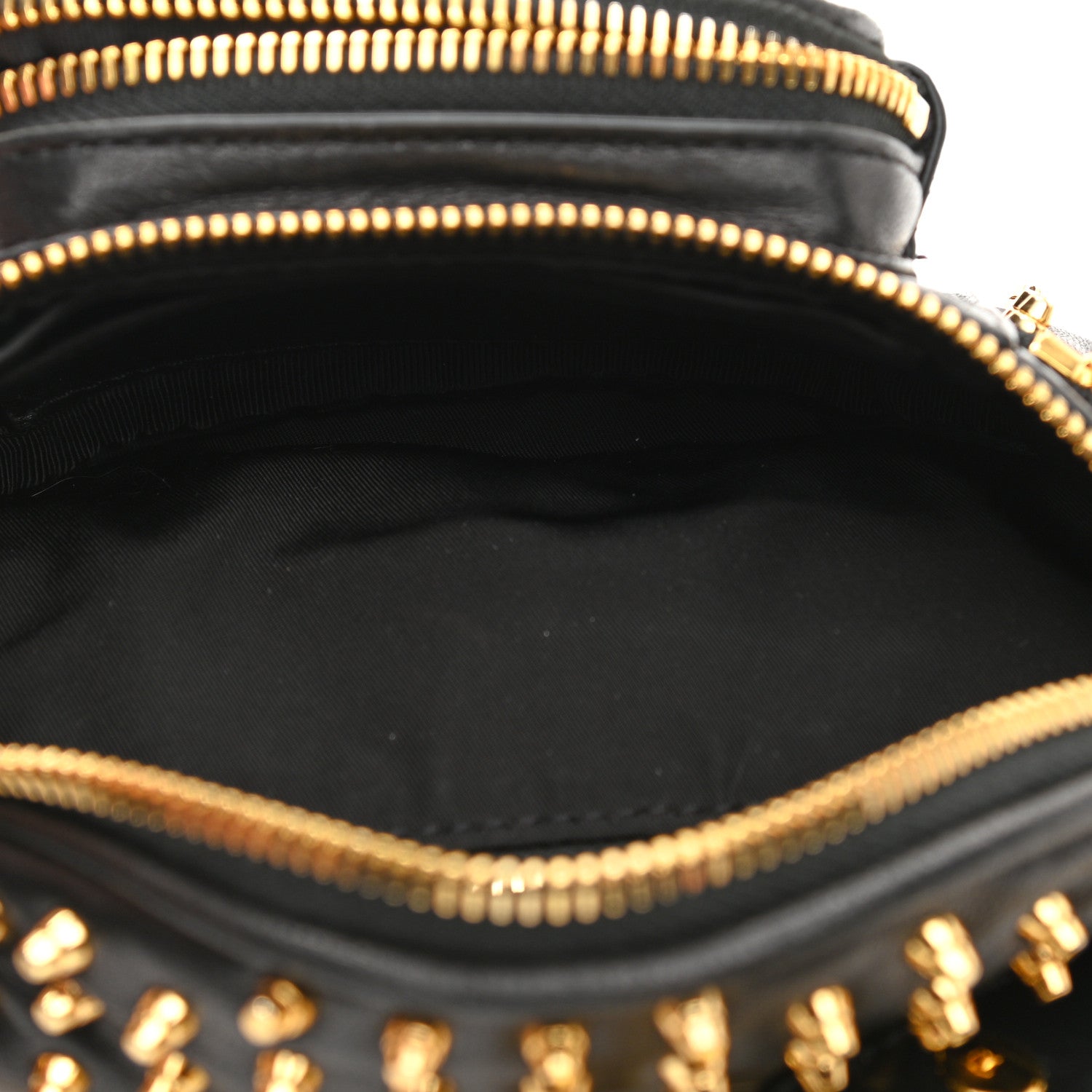 Alexander Wang Lambskin Studded Mini Attica Belt Bag Black 5 of 11