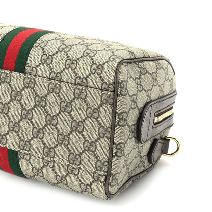 Gucci GG Supreme Monogram Web Small Ophidia Top Handle Bag Beige Ebony 8 of 8
