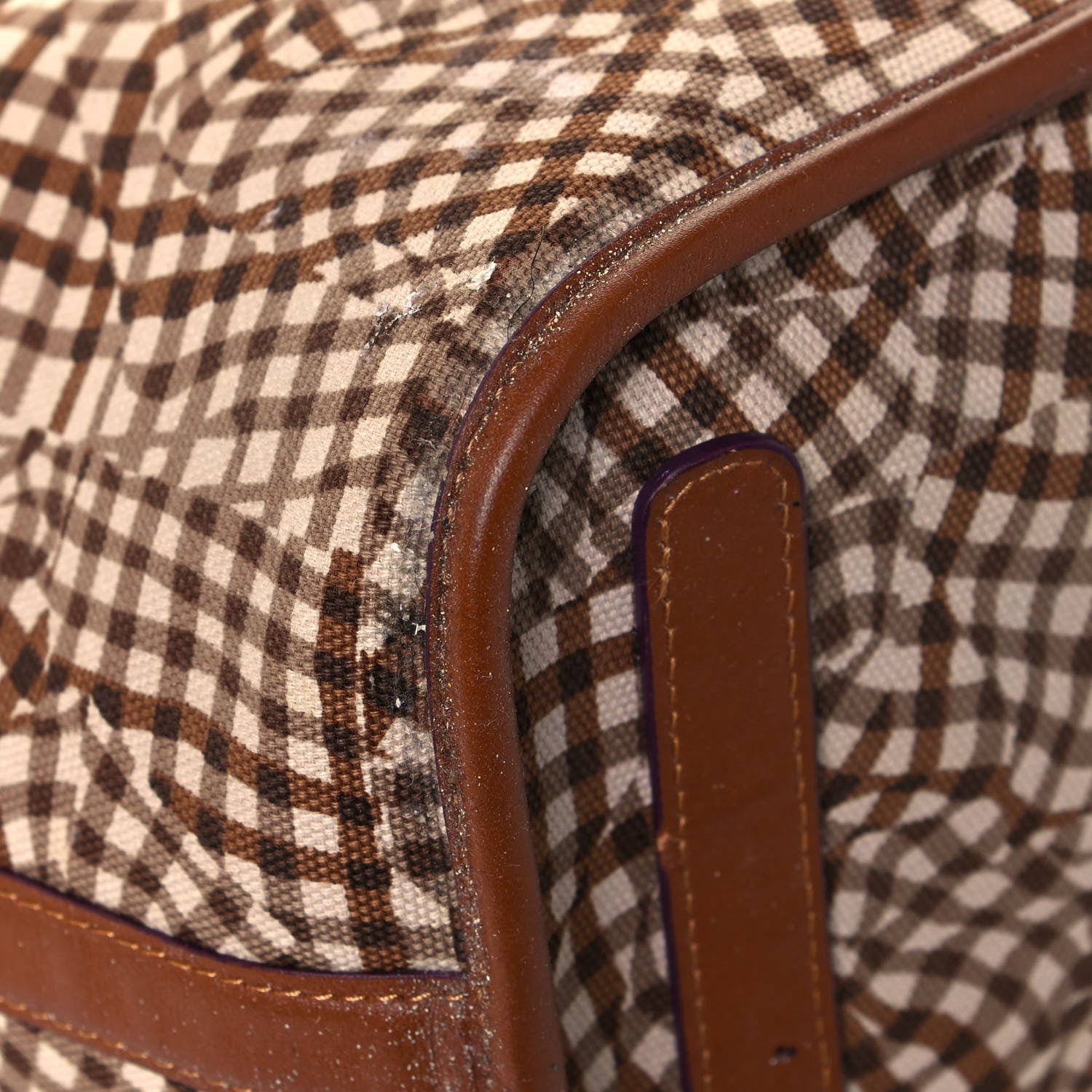 MCM Visetos Medium Liz Reversible Shopper Tote Cognac 15 of 20