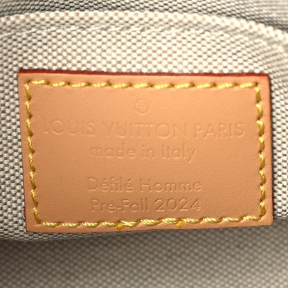 Louis Vuitton Damier Denim 3D Speedy Bandouliere 18 Bleu 5 of 8