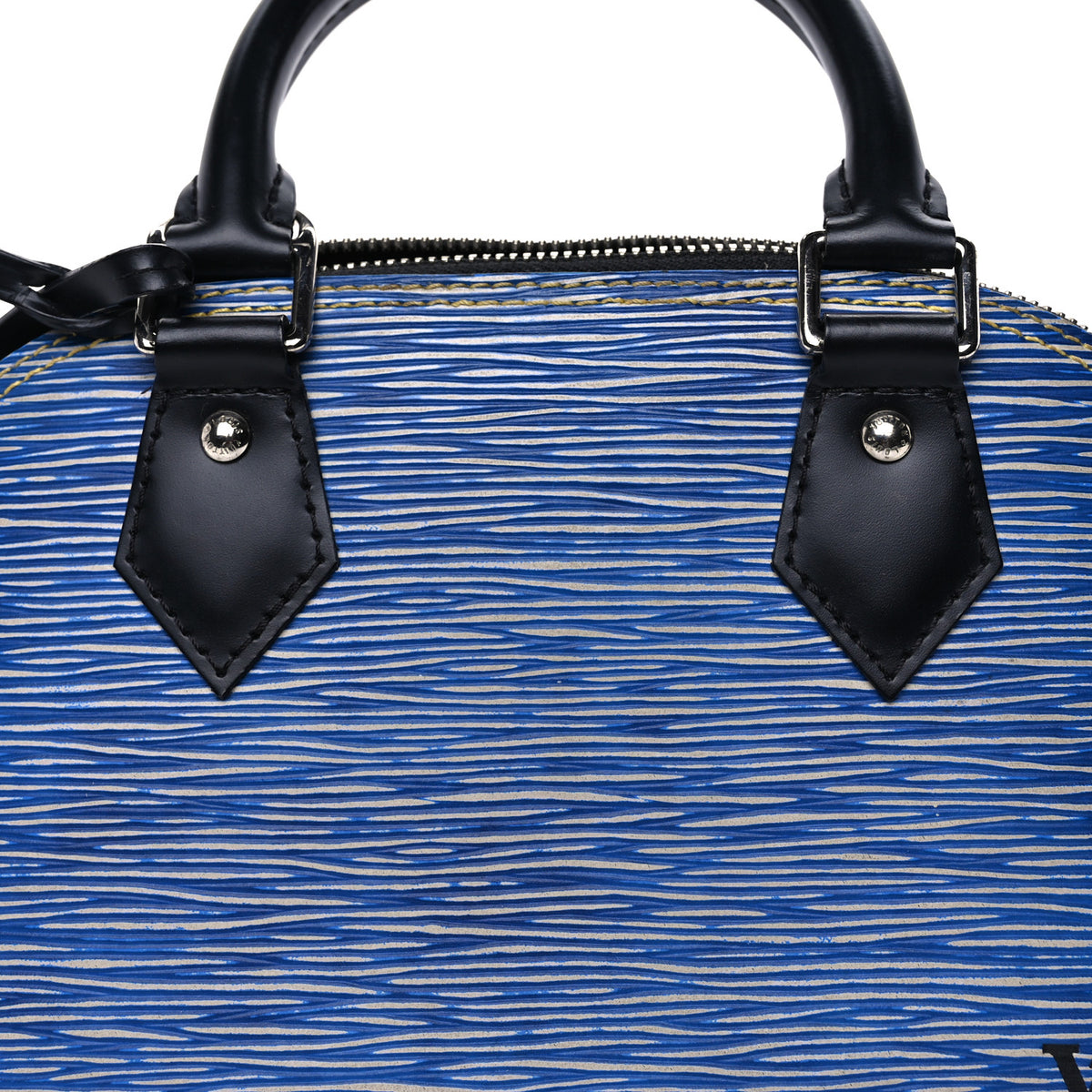 Louis Vuitton Epi Alma BB Denim Light 6 of 8