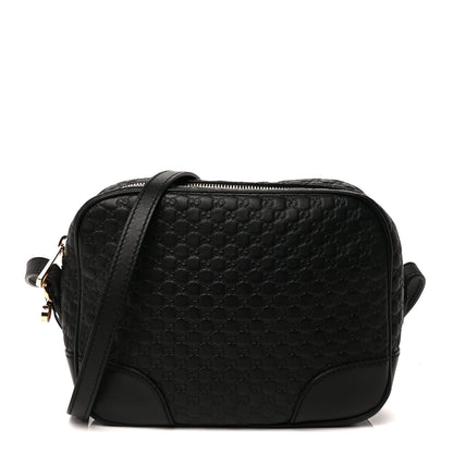 Gucci Microguccissima Mini Bree Messenger Bag Black 1 of 8