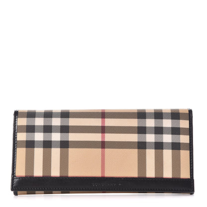 Burberry House Check Continental Wallet Black 1 of 13
