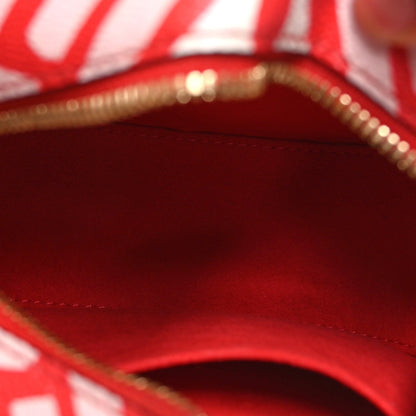 Louis Vuitton Monogram Giant Crafty Boite Chapeau Souple PM Rouge Rose Creme 5 of 7
