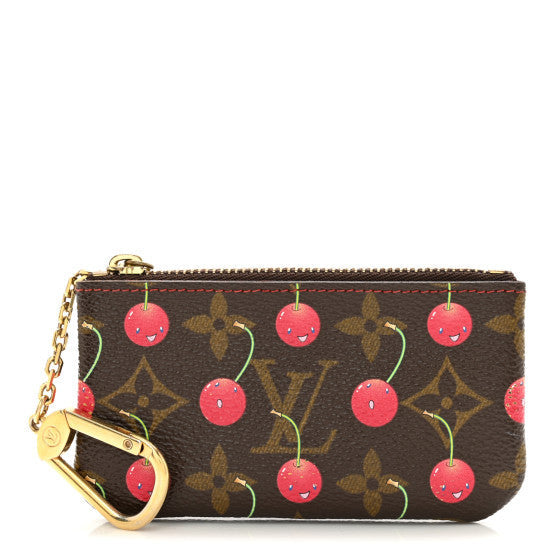 Monogram Cerises Key Pouch