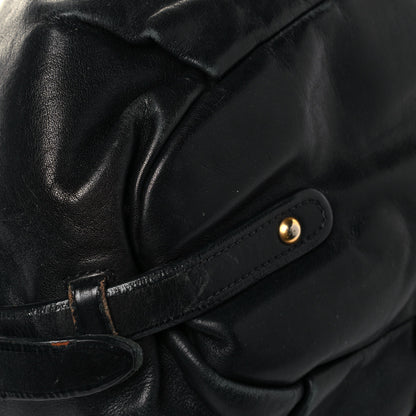 Prada Soft Calfskin Hobo Black 9 of 21