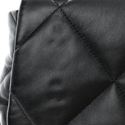 Chanel Lambskin Quilted Large Chanel 19 Flap Black 11 of 12