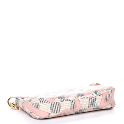 Louis Vuitton Damier Azur Tahitienne Mini Pochette Accessories 4 of 8