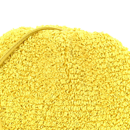 Bottega Veneta Bouclé Curly Raffia The Mini Pouch Mirabelle 6 of 7