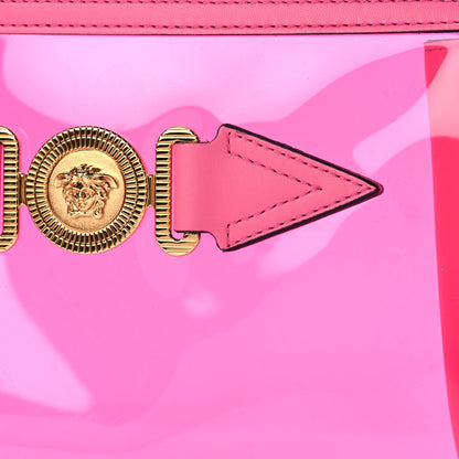 Versace PVC Medusa Clutch Fuschia 7 of 7