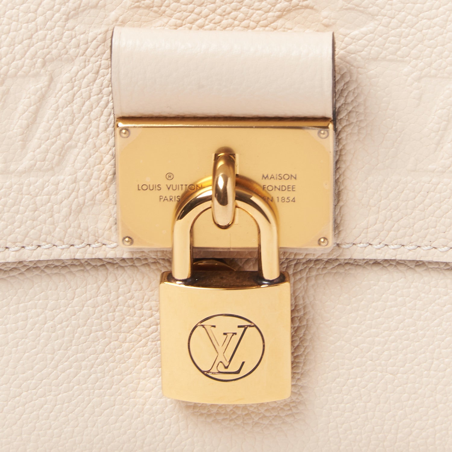 Louis Vuitton Empreinte Marignan Creme Caramel 7 of 8