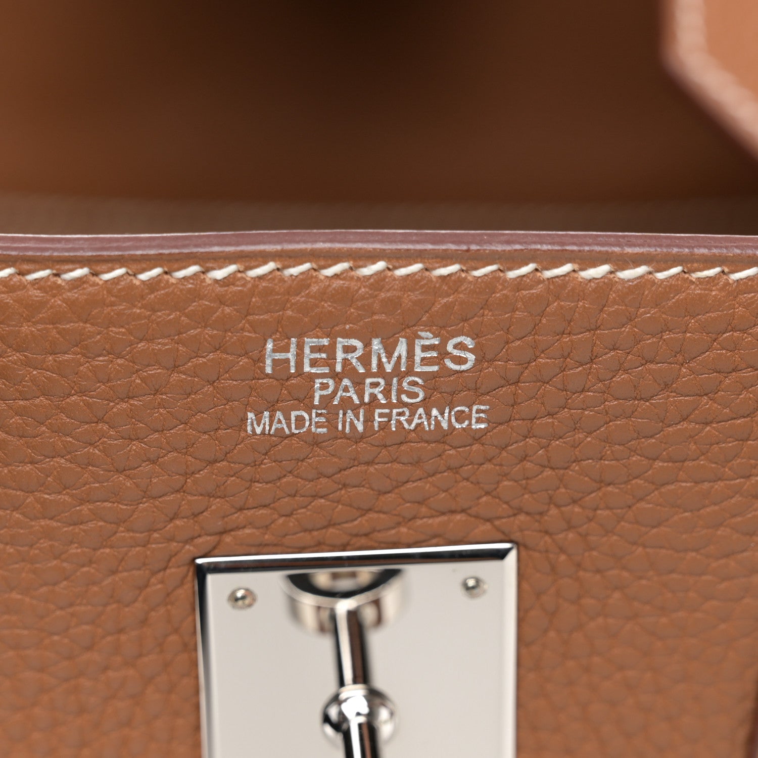 Hermes Taurillon Clemence Birkin 35 Gold 6 of 17