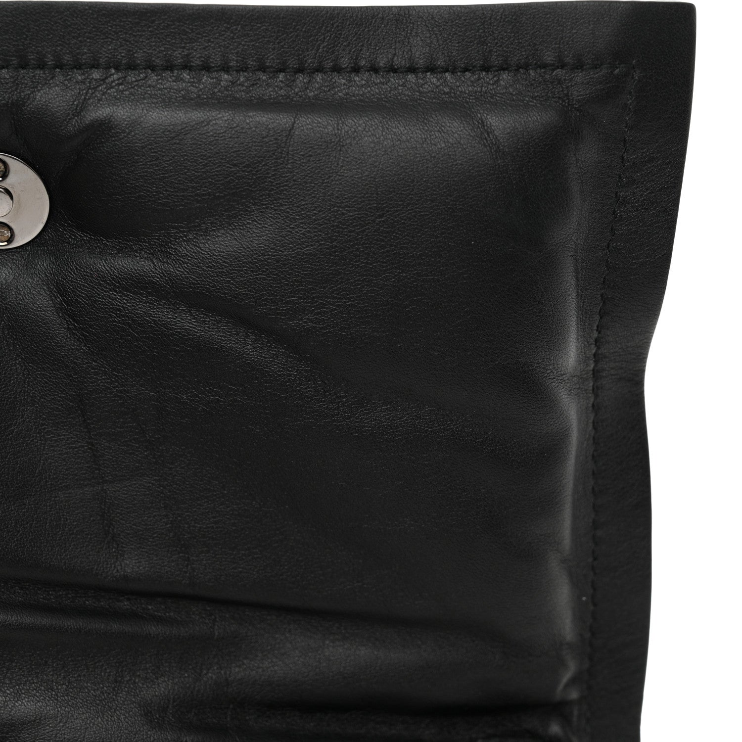 Salvatore Ferragamo Calfskin Mini Viva Bow Shoulder Bag Black 10 of 14