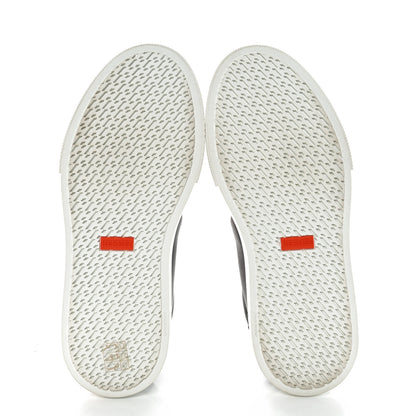 Hermes Calfskin Day Sneakers 38 Black 5 of 9