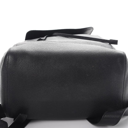 Prada Calfskin Cinch Backpack Black 10 of 10