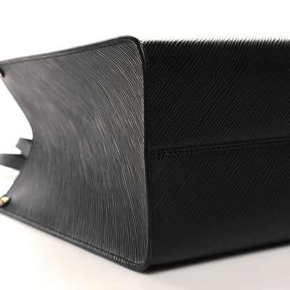 Louis Vuitton Epi Onthego MM Black 8 of 10