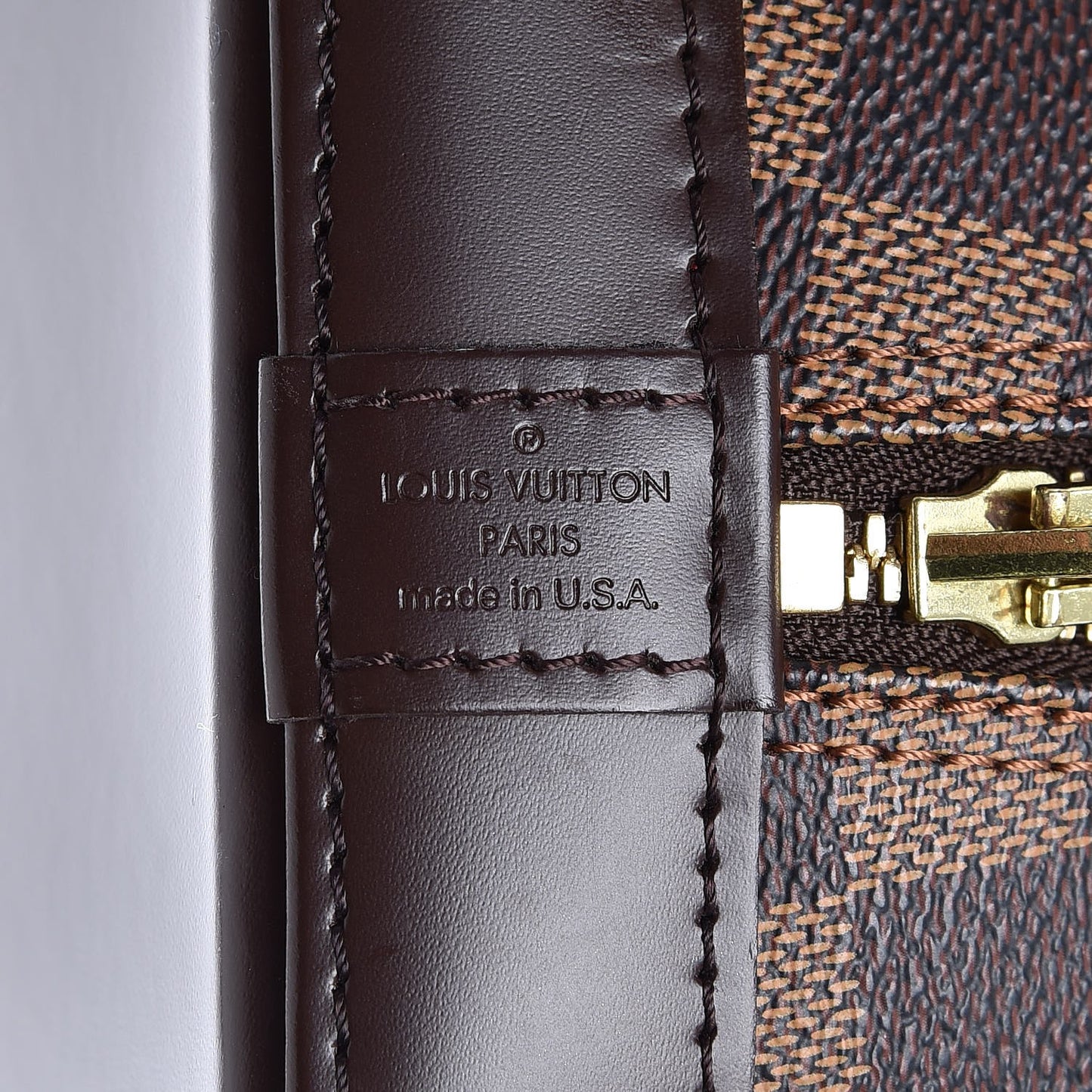 Damier Ebene Alma PM