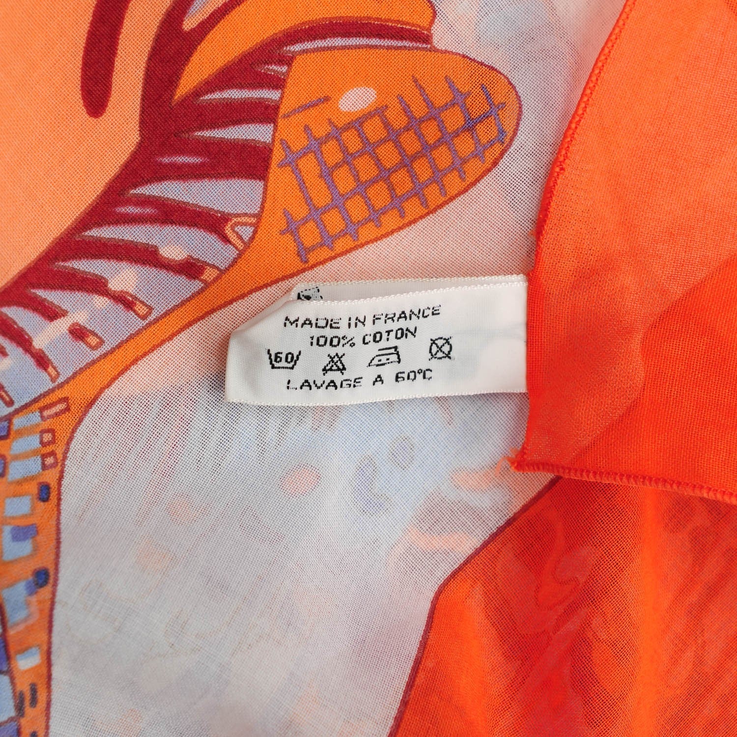 Hermes Cotton Beach Pareo 5 of 5
