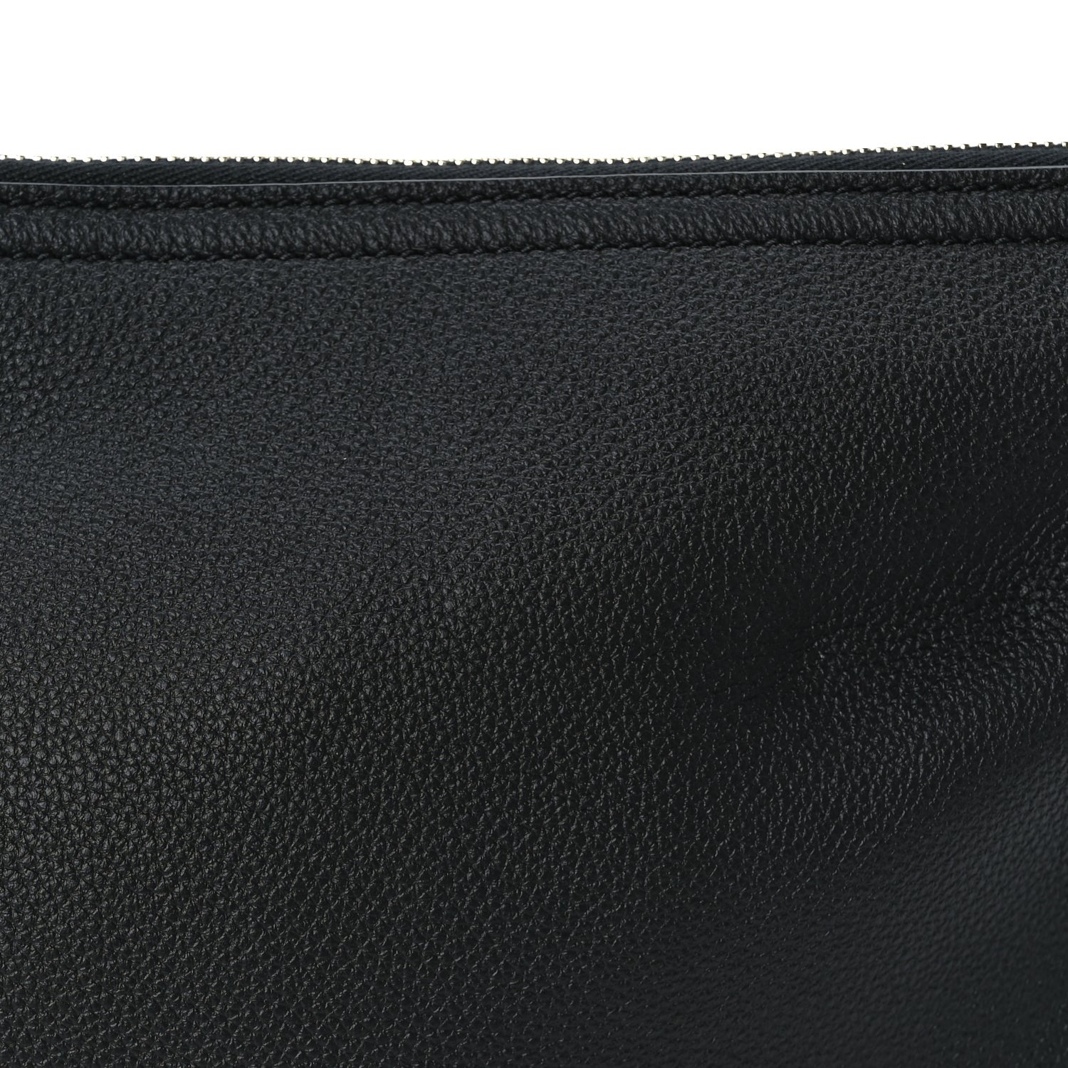 Gucci Grained Calfskin Large B Shoulder Bag Black 7 of 9