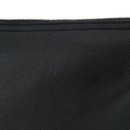 Gucci Grained Calfskin Large B Shoulder Bag Black 7 of 9