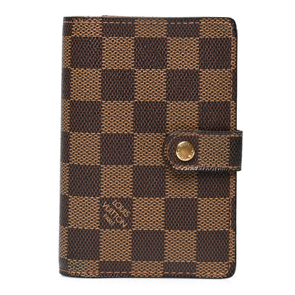 Louis Vuitton Damier Ebene French Purse Wallet 1 of 10