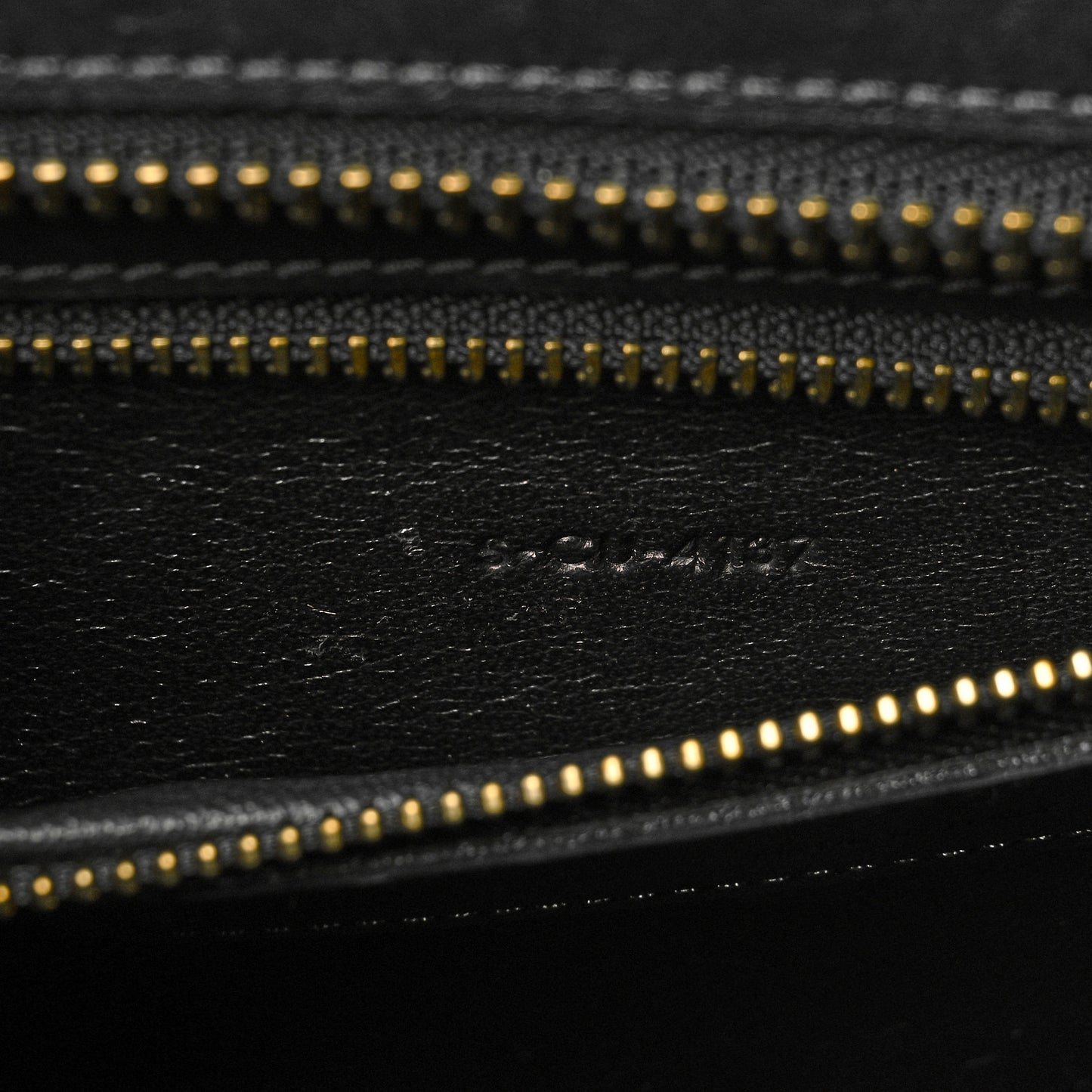 Drummed Calfskin Micro Tri-Color Luggage Antarctic