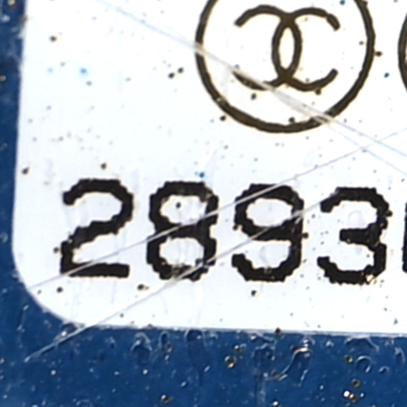 Denim Quilted Medium Denim Trip Single Flap Blue