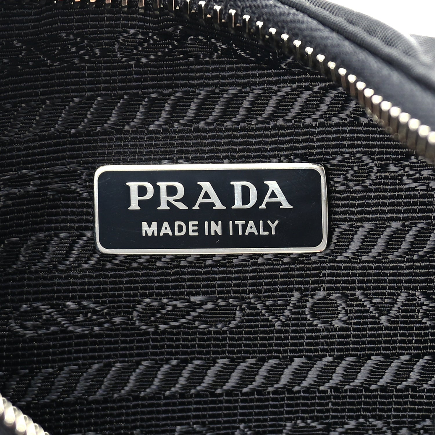 Prada Tessuto Nylon Saffiano Mini Re-Edition 2005 Bag Black 5 of 8