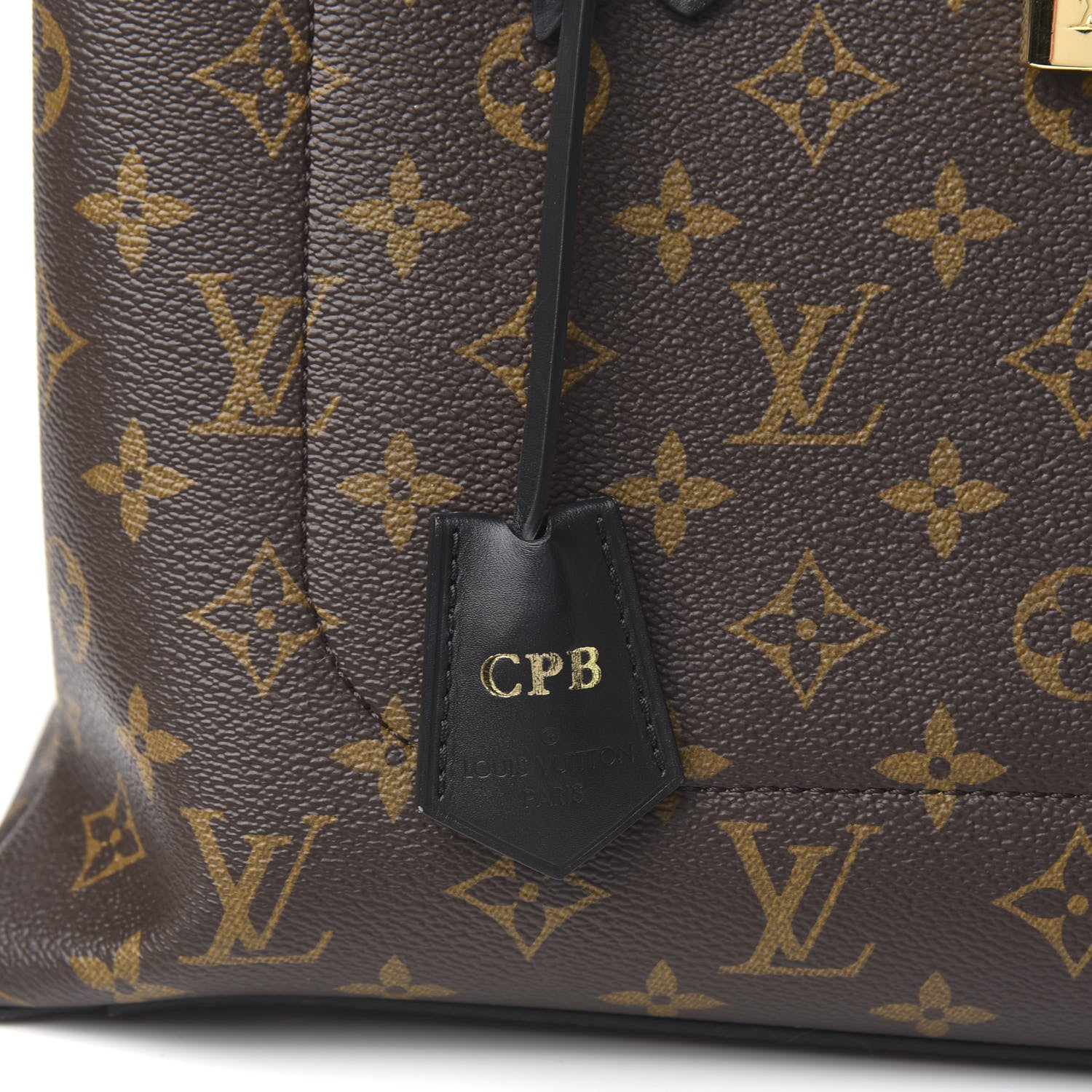 Louis Vuitton Monogram Flower Tote Black 12 of 13