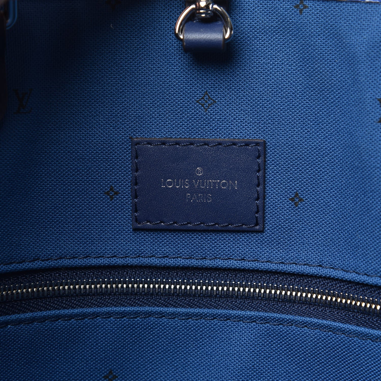 Louis Vuitton Monogram Escale Onthego GM Blue 7 of 12