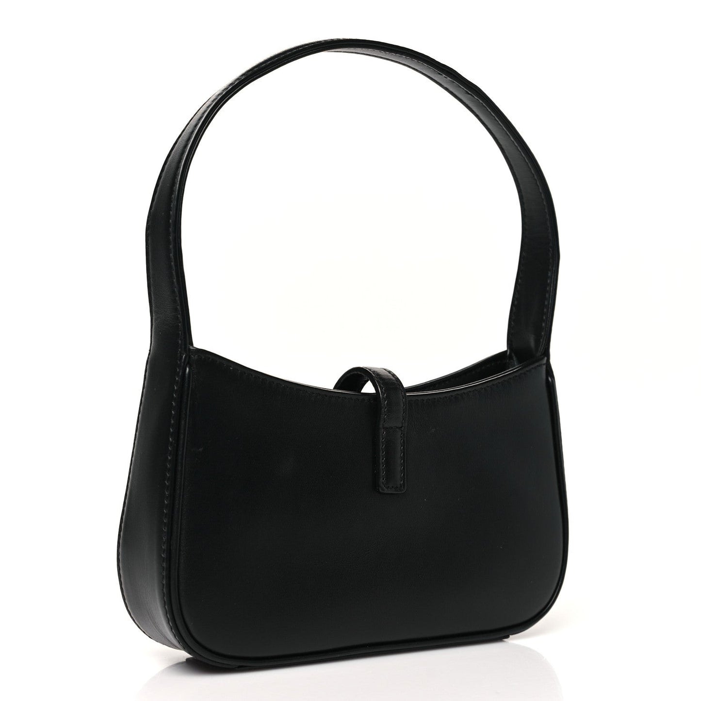 Smooth Calfskin Le 5 A 7 Mini Hobo Black