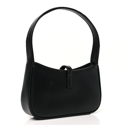 Saint Laurent Smooth Calfskin Le 5 A 7 Mini Hobo Black 3 of 7