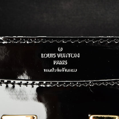 Louis Vuitton Patent Chain Louise MM Black 7 of 7