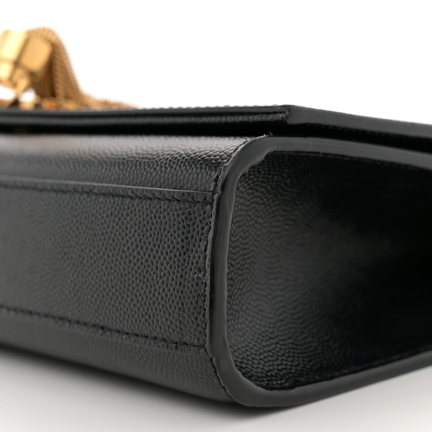 Grain De Poudre Medium Classic Monogram Kate Tassel Satchel Black