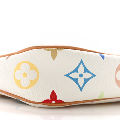 Louis Vuitton Monogram Multicolor Pochette Accessories White 8 of 11