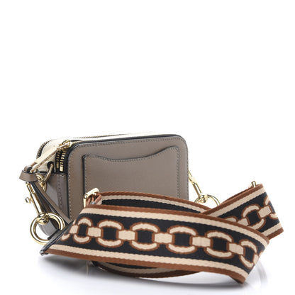 Marc Jacobs Saffiano Small Snapshot Camera Bag French Grey 3 of 11