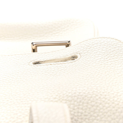 Hermes Taurillon Clemence Steve 35 White 18 of 20