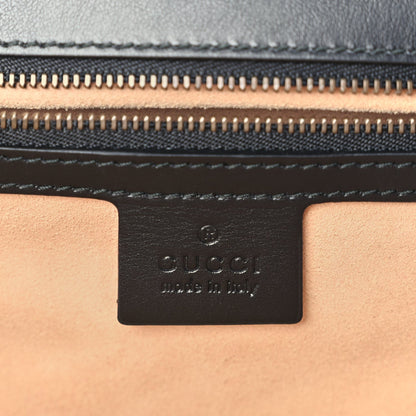 Gucci Calfskin Matelasse GG Marmont Clutch Black 6 of 10