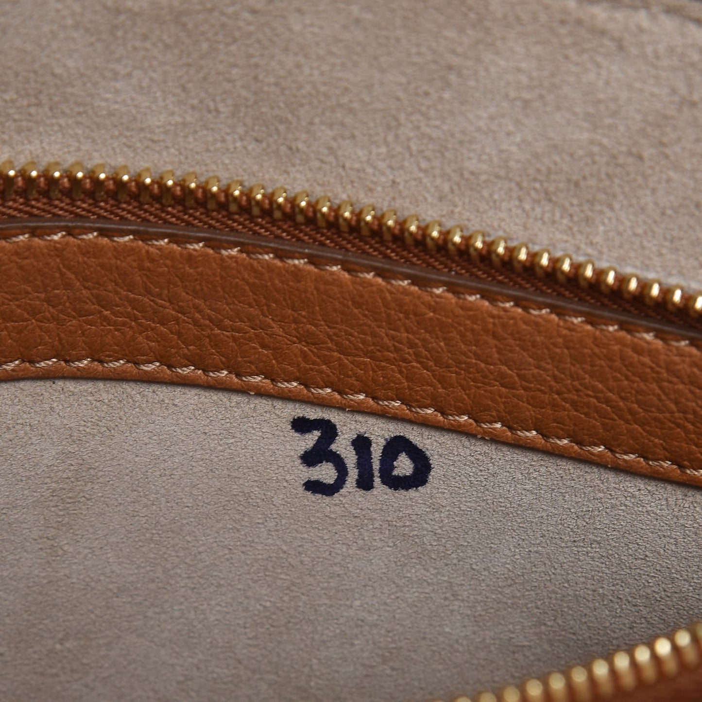 Deerskin Medium Dalston Shoulder Bag Brown