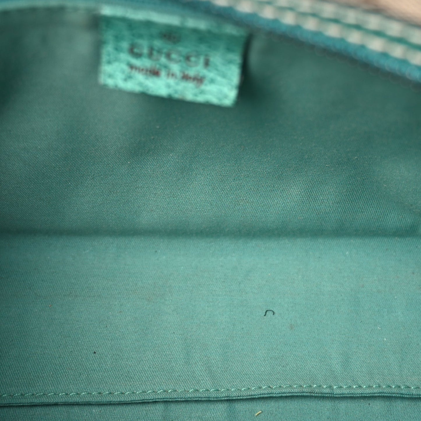 Monogram Small Boston Turquoise