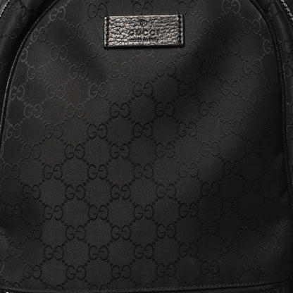 Gucci Nylon Monogram Slim Backpack Black 8 of 11