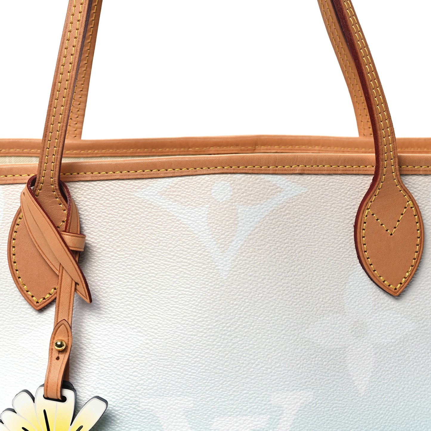 Monogram Giant By The Pool Neverfull MM Blue