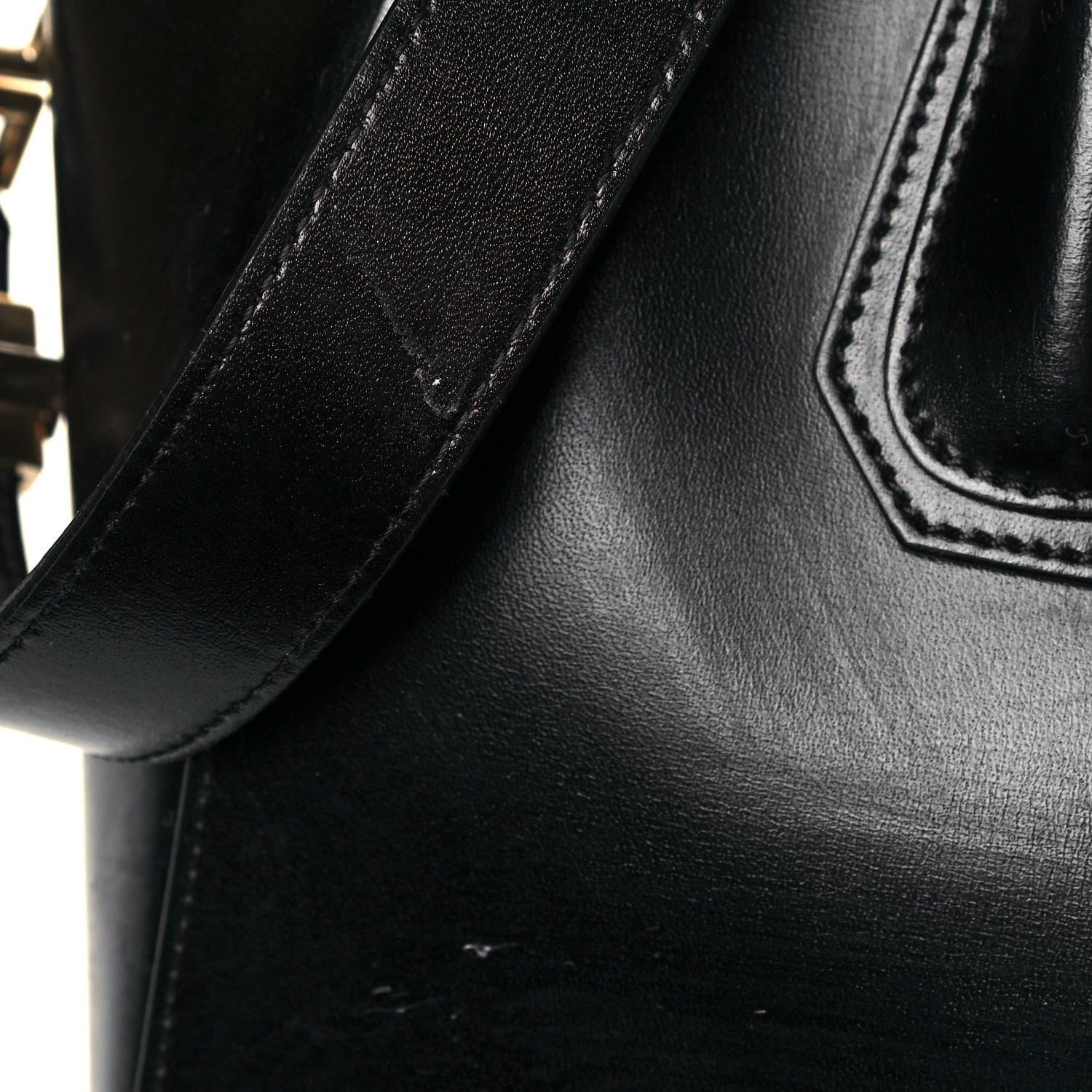 Givenchy Shiny Lord Calfskin Medium Antigona Black 20 of 26