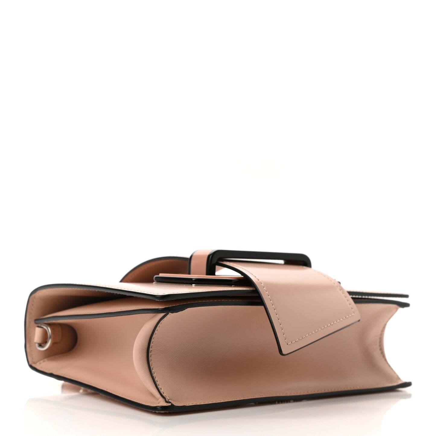 Spazzolato Soft Calfskin Plex Ribbon Bag Pesco
