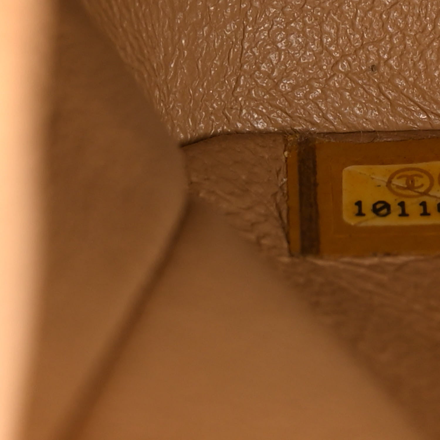 Chanel Caviar Quilted Medium Double Flap Beige 7 of 10