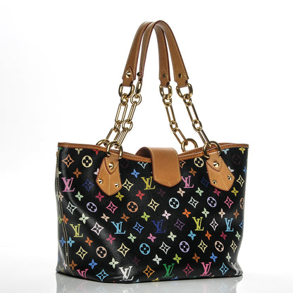 Louis Vuitton Monogram Multicolor Annie GM Black 3 of 7